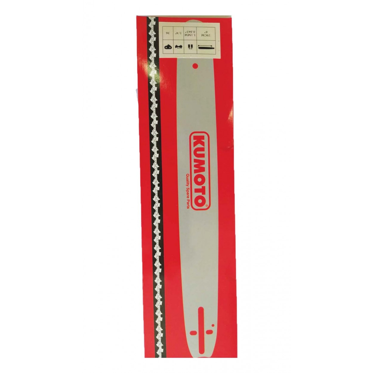 Kumoto 3,25 36 Diş Pala - 1,50mm | 18" (45cm) Bar Uyumlu Testere Palası